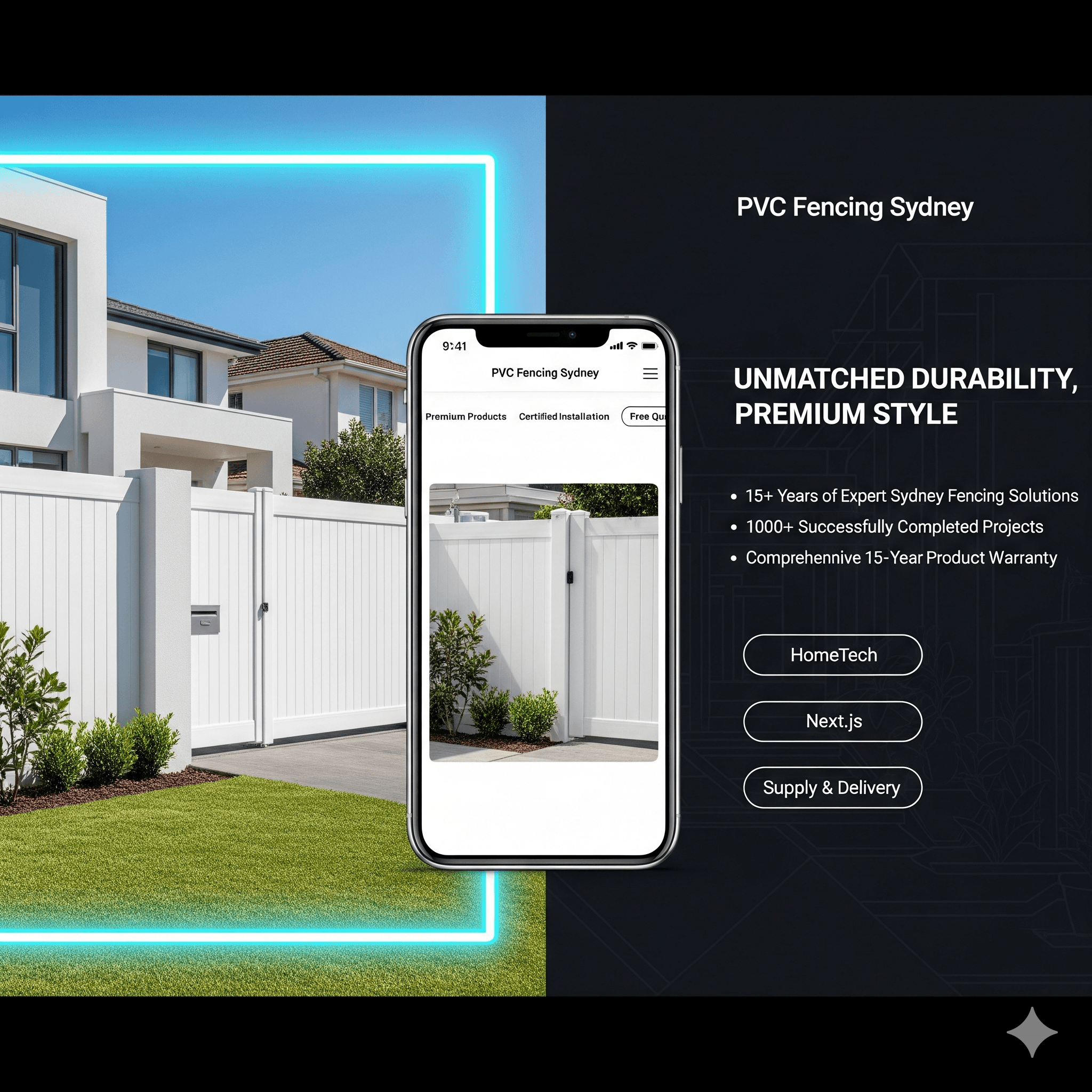PVC Fencing Sydney